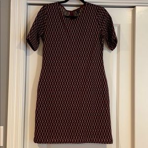 Ann Taylor knit shift dress size S